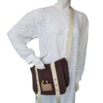 LV Antique Besace PM Brown Canvas with Silver Hardware #RRKT-3 - Image 26
