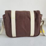 LV Antique Besace PM Brown Canvas with Silver Hardware #RRKT-3 - Image 4