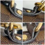 LV Bondstreet MM Brown Damier Ebene Coated Canvas with Leather and Gold Hardware #RRRC-1 - Image 27