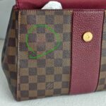 LV Bondstreet MM Brown Damier Ebene Coated Canvas with Leather and Gold Hardware #RRRC-1 - Image 33