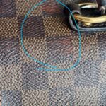 LV Bondstreet MM Brown Damier Ebene Coated Canvas with Leather and Gold Hardware #RRRC-1 - Image 8