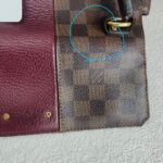 LV Bondstreet MM Brown Damier Ebene Coated Canvas with Leather and Gold Hardware #RRRC-1 - Image 4