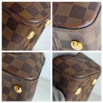 LV Bondstreet MM Brown Damier Ebene Coated Canvas with Leather and Gold Hardware #RRRC-1 - Image 20