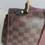 LV Bondstreet MM Brown Damier Ebene Coated Canvas with Leather and Gold Hardware #RRRC-1 - Image 5