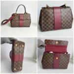 LV Bondstreet MM Brown Damier Ebene Coated Canvas with Leather and Gold Hardware #RRRC-1 - Image 2
