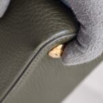 LV Capucines BB Olive Green Taurillon Leather with Gold Hardware #RRSO-1 - Image 13