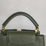 LV Capucines BB Olive Green Taurillon Leather with Gold Hardware #RRSO-1 - Image 16
