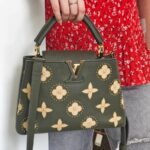LV Capucines BB Olive Green Taurillon Leather with Gold Hardware #RRSO-1 - Image 31