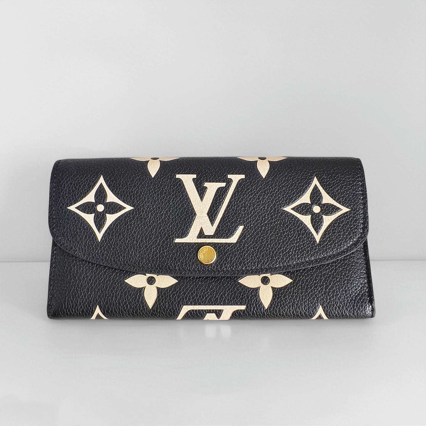 LV-Emilie-M83138-Wallet-Black-Empreinte-Leather-with-Gold Hardware #RRRY-2 (1) LV Emilie M83138 Wallet Black Empreinte Leather with Gold Hardware #RRRY-2