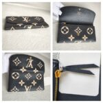 LV Emilie M83138 Wallet Black Empreinte Leather with Gold Hardware #RRRY-2 - Image 3