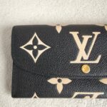 LV Emilie M83138 Wallet Black Empreinte Leather with Gold Hardware #RRRY-2 - Image 4