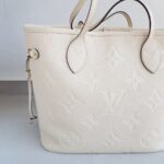 LV M46676 Neverfull MM Cream Empreinte Leather and Gold Hardware #RORE-1 - Image 3