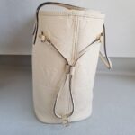 LV M46676 Neverfull MM Cream Empreinte Leather and Gold Hardware #RORE-1 - Image 9