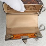 LV Mini Essential Trunk Brown Monogram Coated Canvas/Leather and Silver Hardware #RRRE-1 - Image 11
