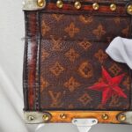 LV Mini Essential Trunk Brown Monogram Coated Canvas/Leather and Silver Hardware #RRRE-1 - Image 4