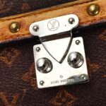 LV Mini Essential Trunk Brown Monogram Coated Canvas/Leather and Silver Hardware #RRRE-1 - Image 10