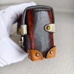 LV Mini Essential Trunk Brown Monogram Coated Canvas/Leather and Silver Hardware #RRRE-1 - Image 9