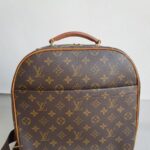 LV Sac A Dos Packall 3way Bag Brown Monogram Coated Canvas with Leather and Gold Hardware #ROYE-1 - Image 3