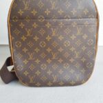 LV Sac A Dos Packall 3way Bag Brown Monogram Coated Canvas with Leather and Gold Hardware #ROYE-1 - Image 4