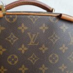 LV Sac A Dos Packall 3way Bag Brown Monogram Coated Canvas with Leather and Gold Hardware #ROYE-1 - Image 5