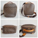 LV Sac A Dos Packall 3way Bag Brown Monogram Coated Canvas with Leather and Gold Hardware #ROYE-1 - Image 2