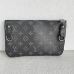 LV Trio Messenger Monogram Eclipse Coated Canvas/ Monogram with Leather and Silver Hardware #RRRO-1 - Image 19