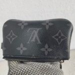 LV Trio Messenger Monogram Eclipse Coated Canvas/ Monogram with Leather and Silver Hardware #RRRO-1 - Image 30