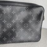 LV Trio Messenger Monogram Eclipse Coated Canvas/ Monogram with Leather and Silver Hardware #RRRO-1 - Image 4