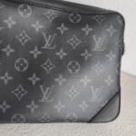 LV Trio Messenger Monogram Eclipse Coated Canvas/ Monogram with Leather and Silver Hardware #RRRO-1 - Image 6