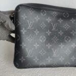 LV Trio Messenger Monogram Eclipse Coated Canvas/ Monogram with Leather and Silver Hardware #RRRO-1 - Image 5