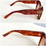 LV Z1615W Blade Square Sunglasses Acetate Frame Gold Hardware #RROR-1 - Image 9