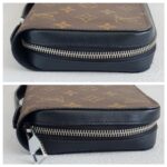LV Zippy XL Wallet Brown Monogram Macassar Coated Canvas with Leather and Silver Hardware #RCRE-2 - Image 8