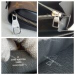 LV Zippy XL Wallet Brown Monogram Macassar Coated Canvas with Leather and Silver Hardware #RCRE-2 - Image 13