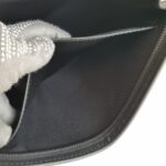 LV x Yayoi Kusama Pochette Voyage Monogram Eclipse Coated Canvas with Leather and Silver Hardware #RCOE-2 - Image 15