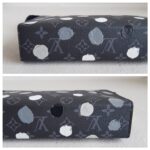 LV x Yayoi Kusama Pochette Voyage Monogram Eclipse Coated Canvas with Leather and Silver Hardware #RCOE-2 - Image 7