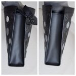 LV x Yayoi Kusama Pochette Voyage Monogram Eclipse Coated Canvas with Leather and Silver Hardware #RCOE-2 - Image 4