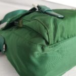 Prada Crossbody Bag Green Nylon with Silver Hardware #ROTO-17 - Image 11
