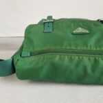 Prada Crossbody Bag Green Nylon with Silver Hardware #ROTO-17 - Image 9
