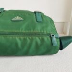 Prada Crossbody Bag Green Nylon with Silver Hardware #ROTO-17 - Image 10