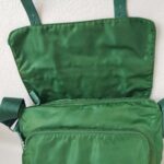 Prada Crossbody Bag Green Nylon with Silver Hardware #ROTO-17 - Image 15