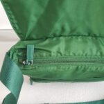 Prada Crossbody Bag Green Nylon with Silver Hardware #ROTO-17 - Image 17