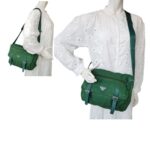 Prada Crossbody Bag Green Nylon with Silver Hardware #ROTO-17 - Image 30