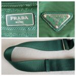 Prada Crossbody Bag Green Nylon with Silver Hardware #ROTO-17 - Image 21