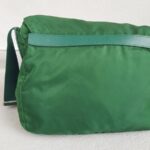 Prada Crossbody Bag Green Nylon with Silver Hardware #ROTO-17 - Image 5