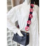 Prada Strap Pink/White Leather with Gold Hardware #RRTR-5 - Image 10