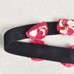 Prada Strap Pink/White Leather with Gold Hardware #RRTR-5 - Image 3