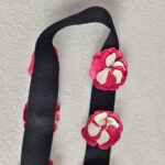 Prada Strap Pink/White Leather with Gold Hardware #RRTR-5 - Image 6
