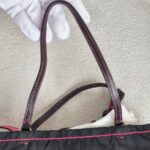 Prada Tote Black Nylon with Leather and Silver Hardware Bag #RRRR-1 - Image 13