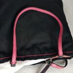 Prada Tote Black Nylon with Leather and Silver Hardware Bag #RRRR-1 - Image 16