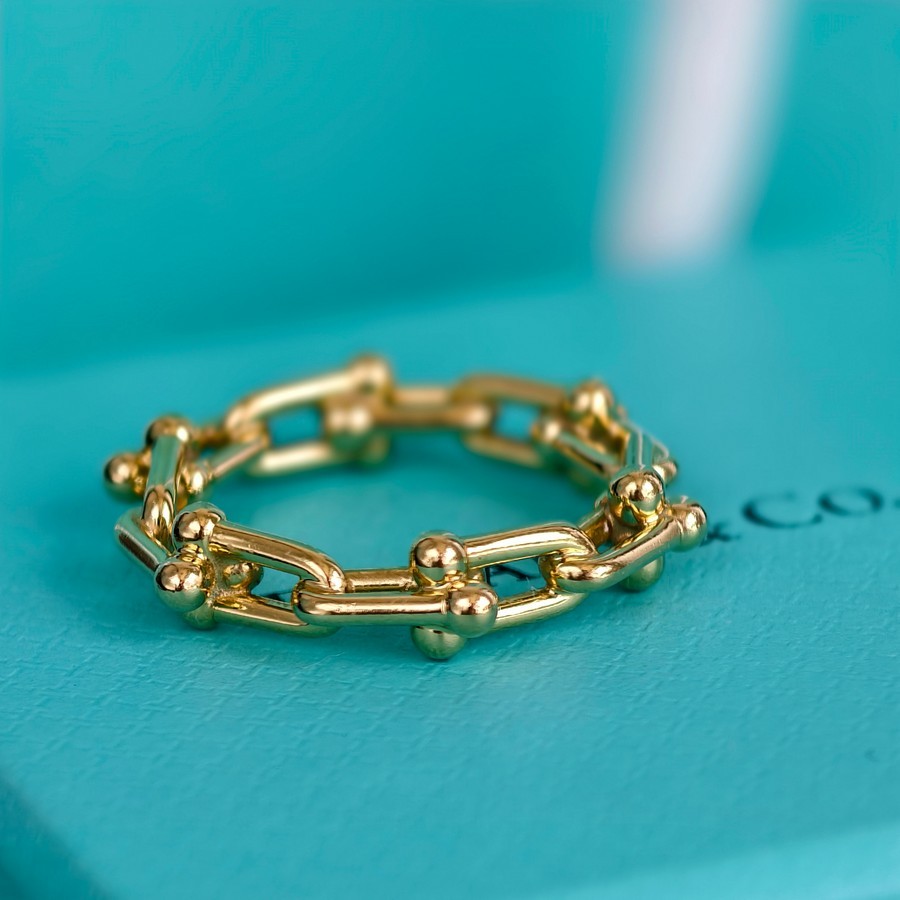 Tiffany & Co HardWear Micro Link Ring #RRSL-2